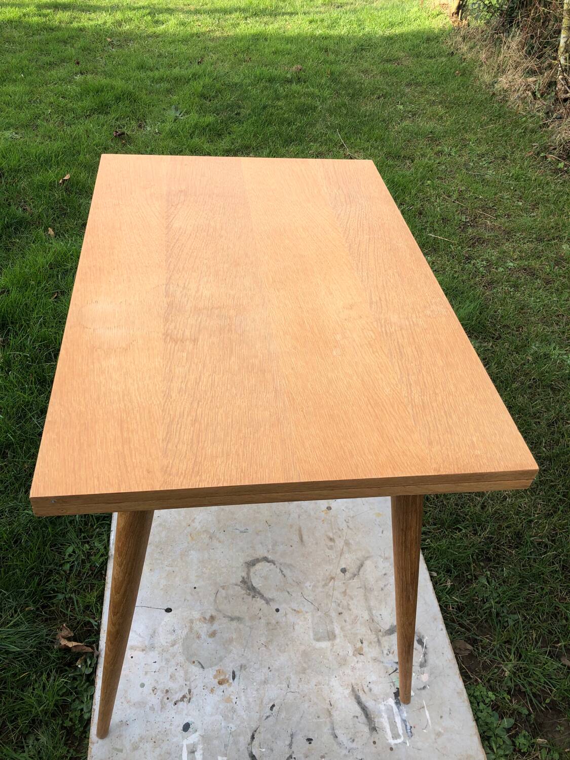 Vintage extendable table.