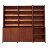 Vintage teak library from the 1960s.