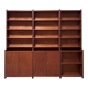 Vintage teak library from the 1960s.