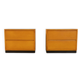 Tables de chevet des années 1950, WK Möbel