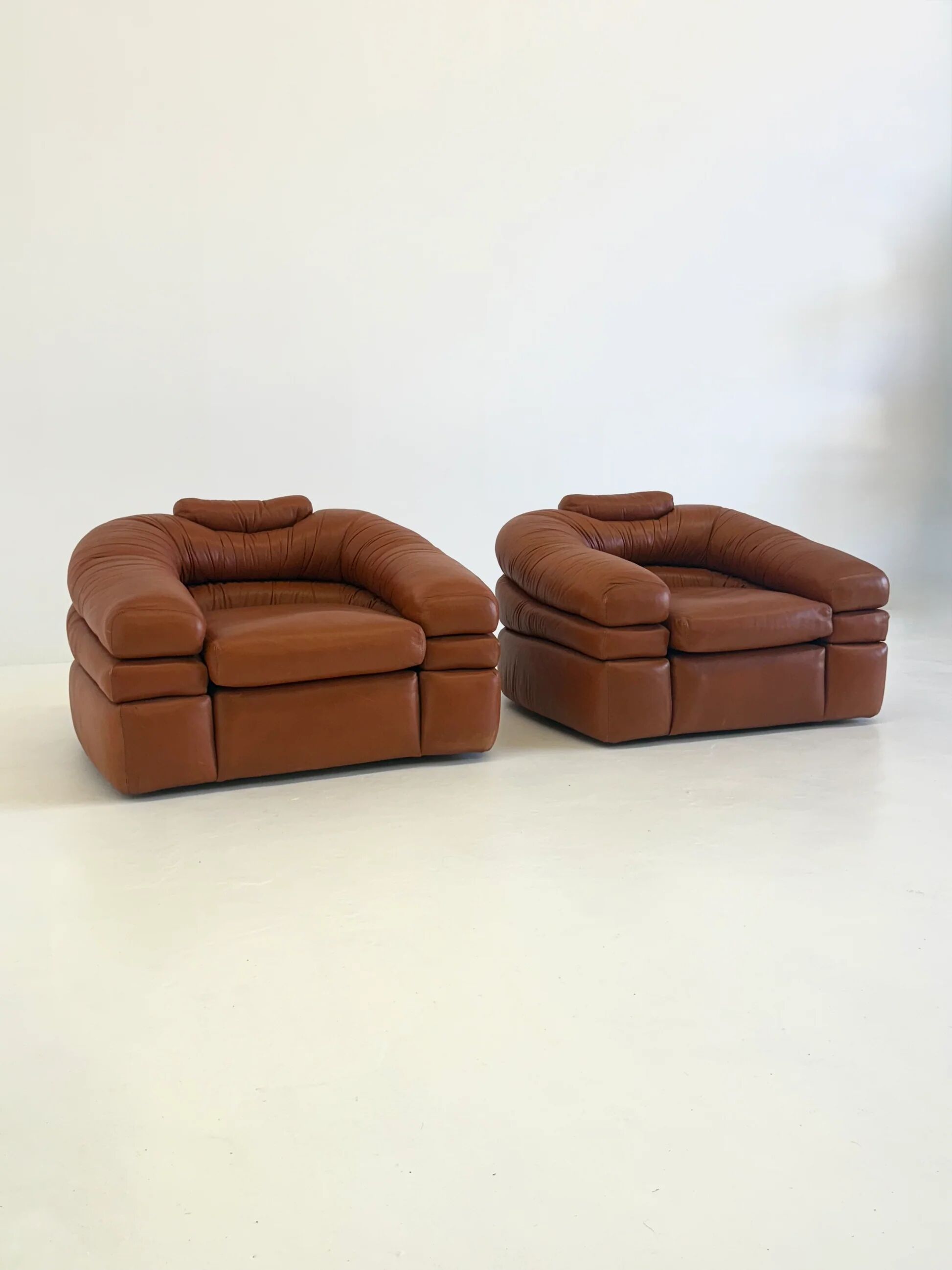 Straccio lounge chairs by De Pas, D’Urbino and Lomazzi for Zanotta