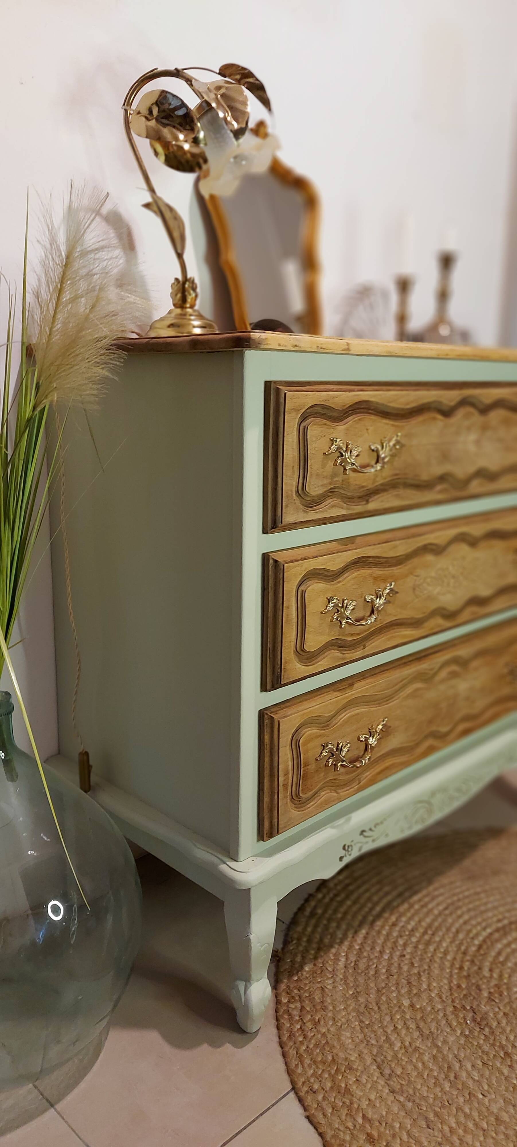 Louis XV style chest of drawers