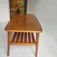 Mid century vintage oak coffee table
