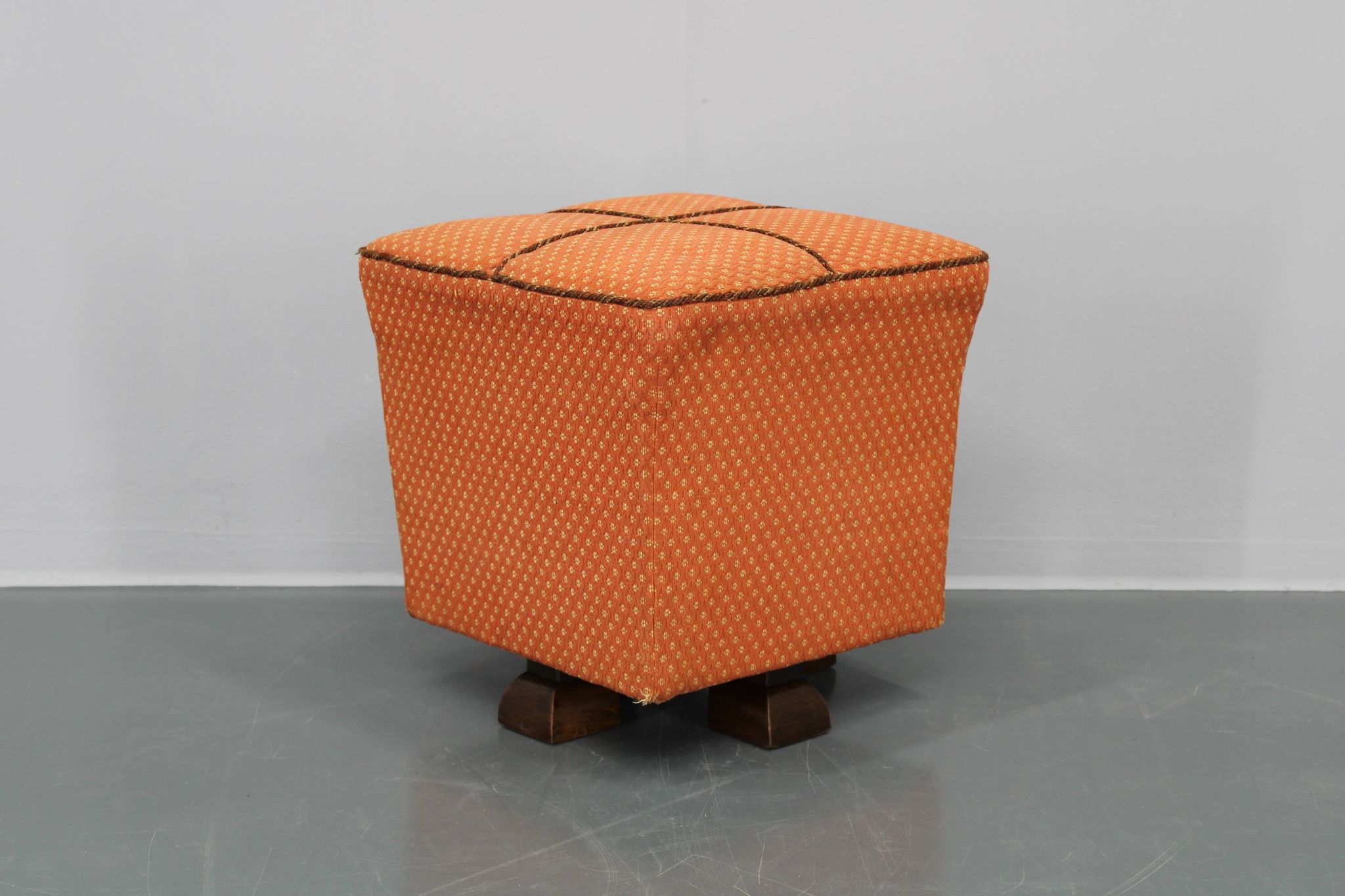 Tabouret Art Déco, Tchécoslovaquie années 1930