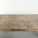 Antique French oak dining table for 6 to 8 people with a baguette drawer