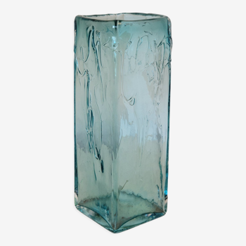 Régis Anchuelo blue glass vase contemporary art