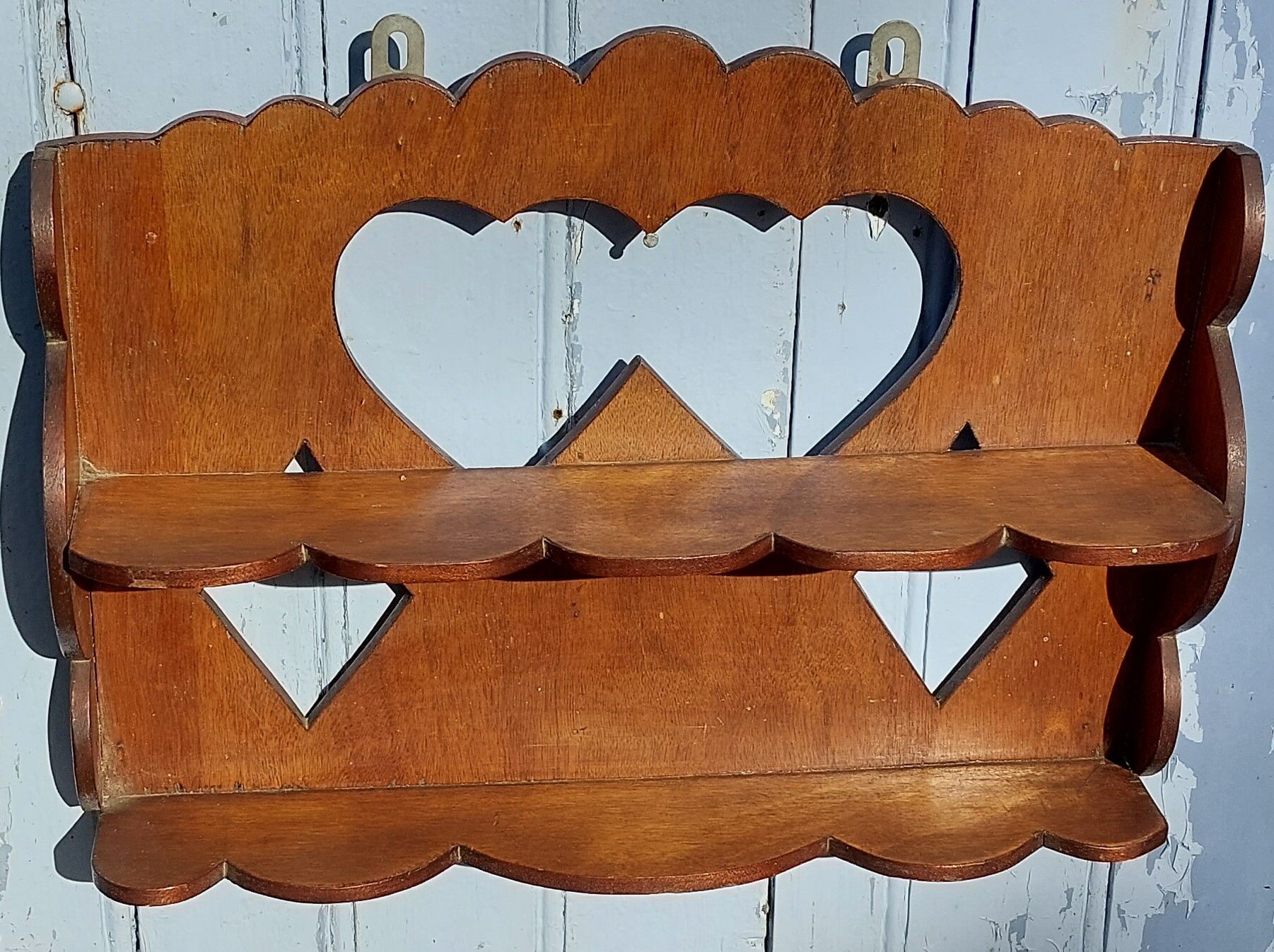 Wooden shelf