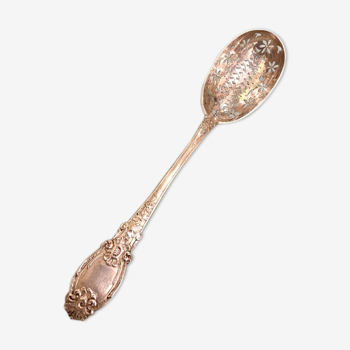 Silver olive spoon