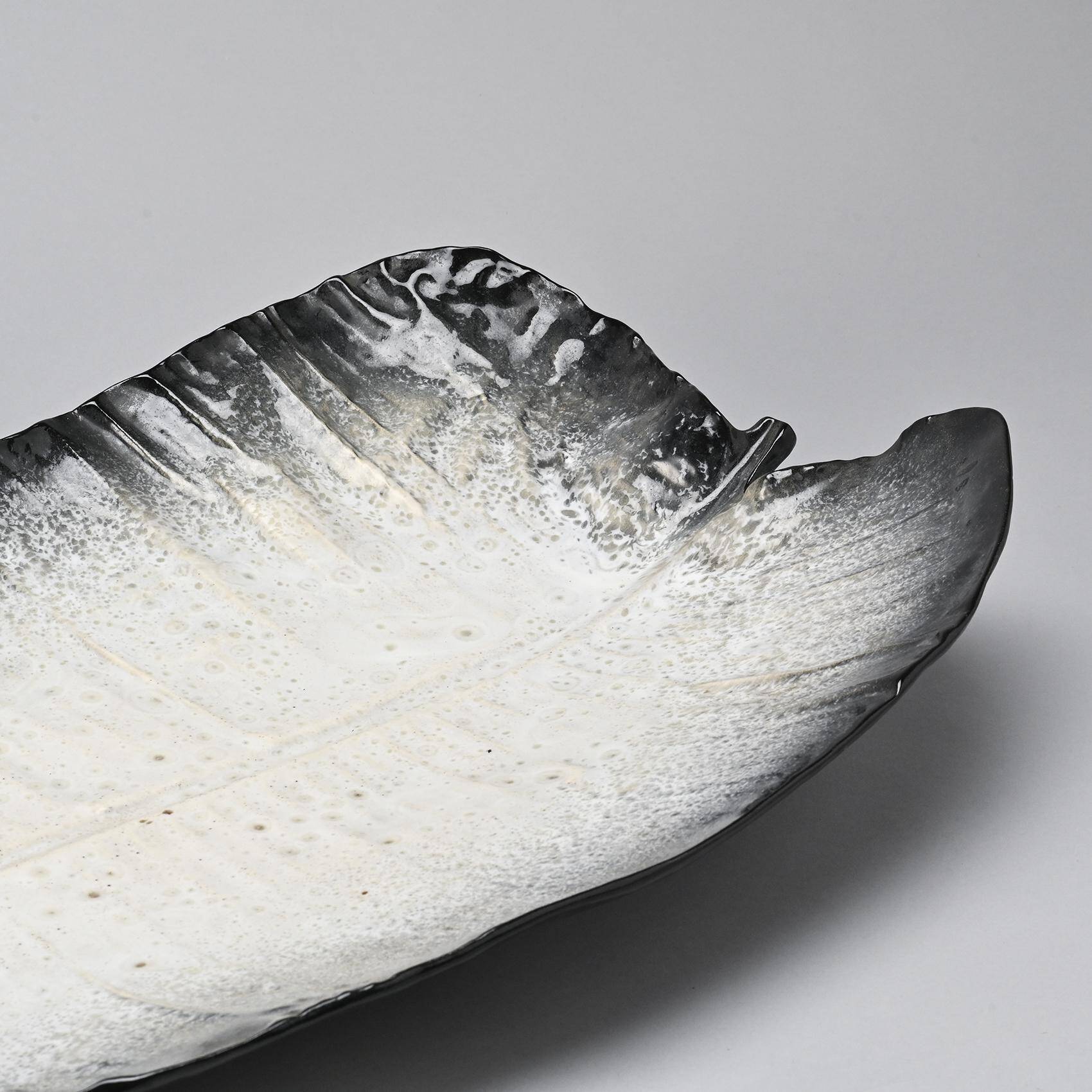 Large ceramic dish by Pol Chambost, France 1955