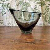 Large asymmetrical bowl designed by Per Lütken for Holmegaard