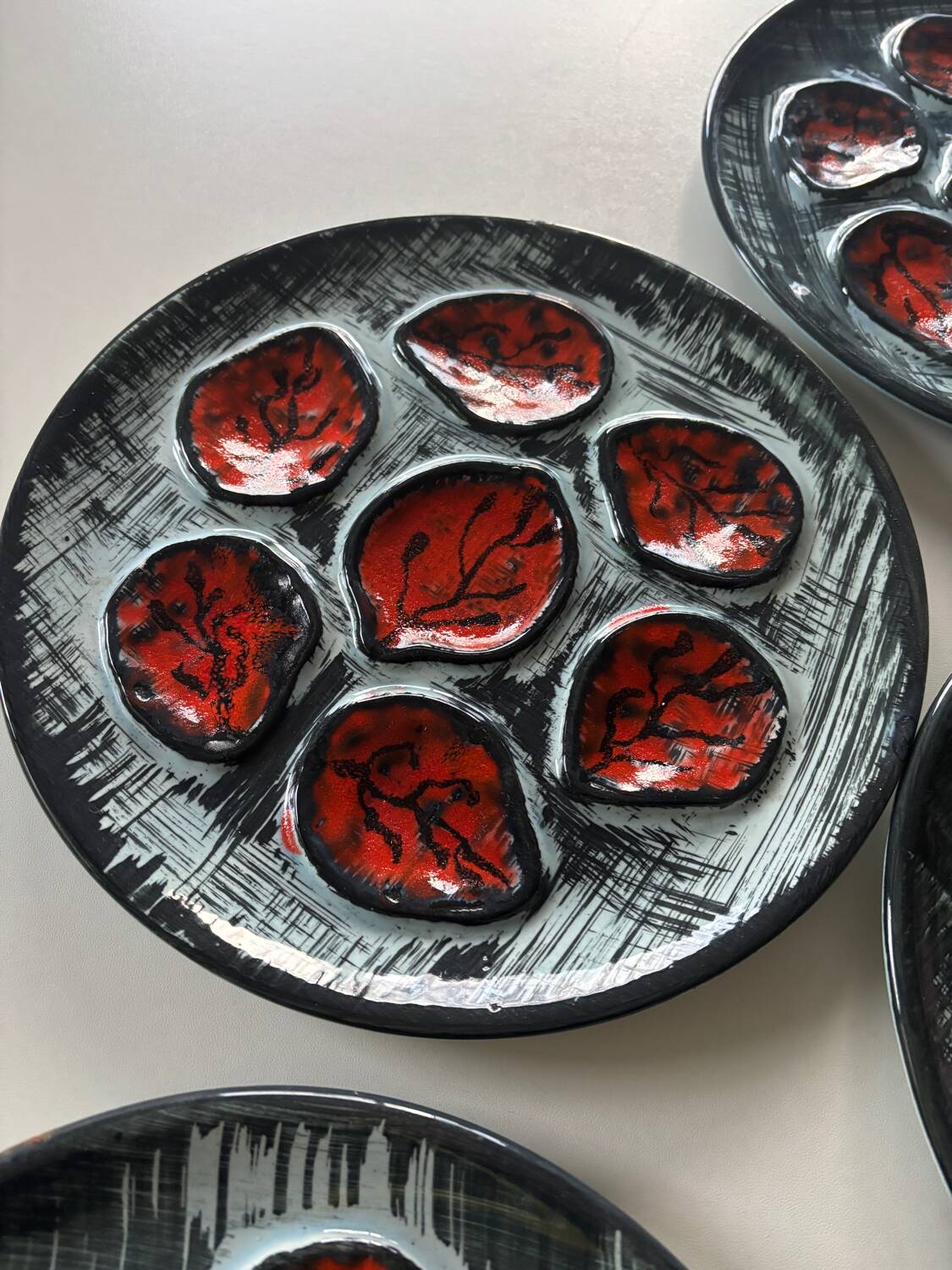 Oyster plates MBFA Pornic