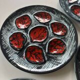 Oyster plates MBFA Pornic