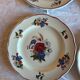 Set of 6 antique plates in porcelain from Sarreguemines – Ag decor