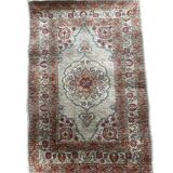 Turkish silk rug 70cm x 40cm