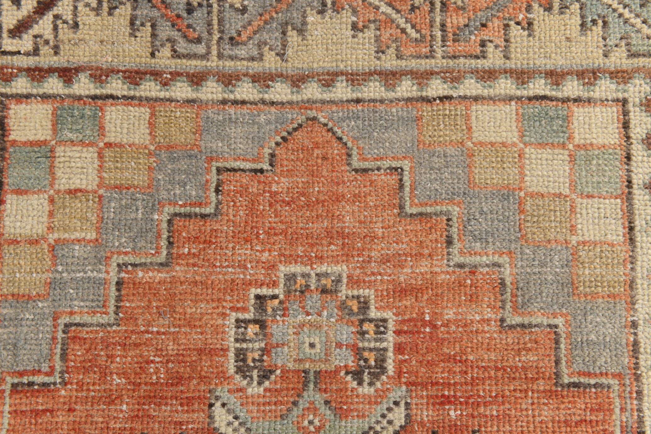 Persian Runner Rug, 91x305Cm