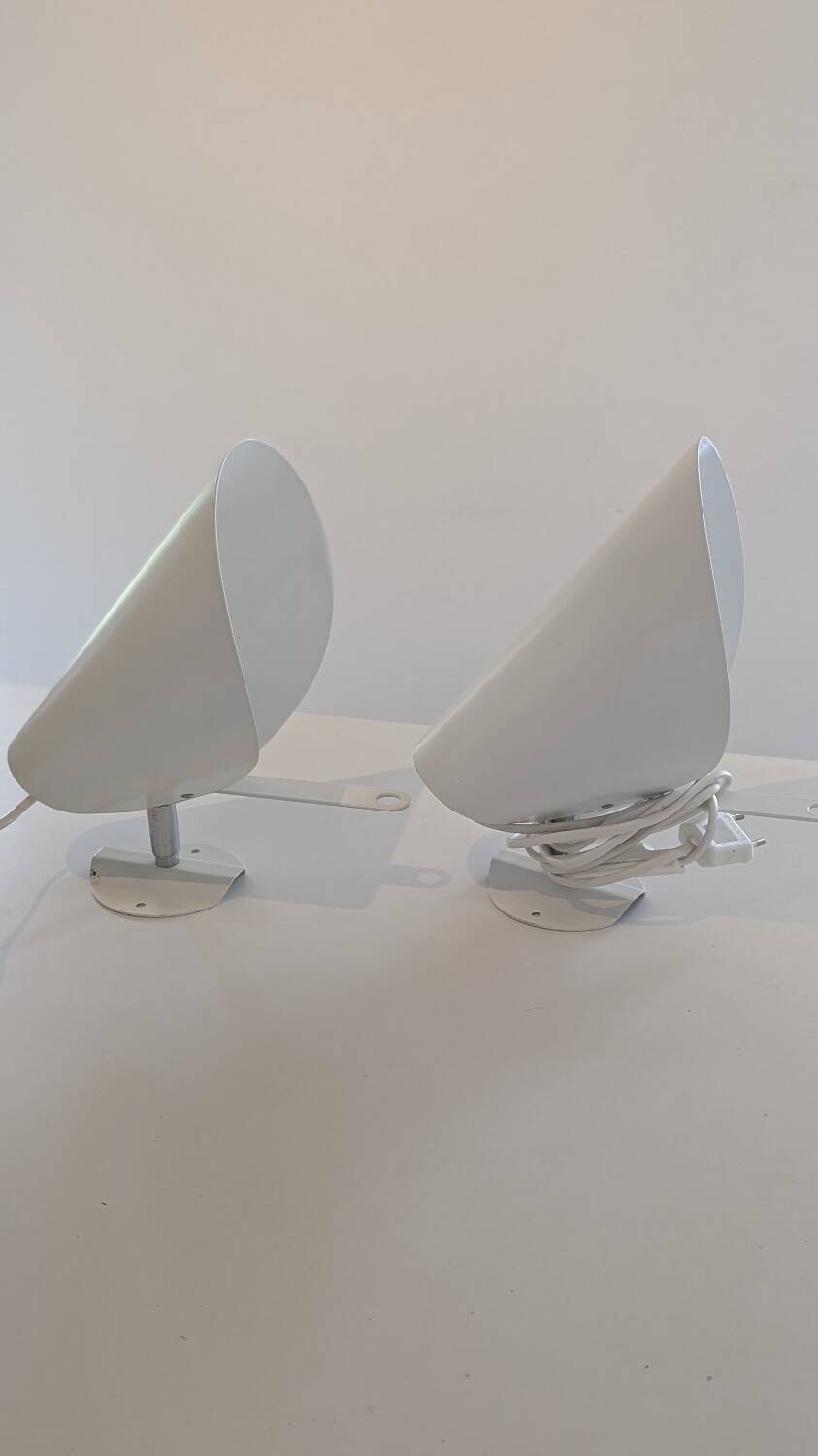 Pair of Jan Wickelgren wall lamps - Vintage Ikea