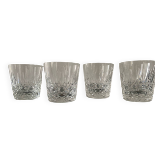 4 Saint Louis crystal glasses - Massenet model