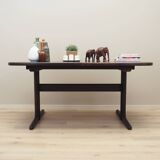 Table en chêne, design danois, années 1970, fabricant : Skovby