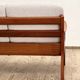 Mid Century Modern 3-Seat Sofa, Ole Wanscher for France & Son, Senator Teak, Danish Design Couch