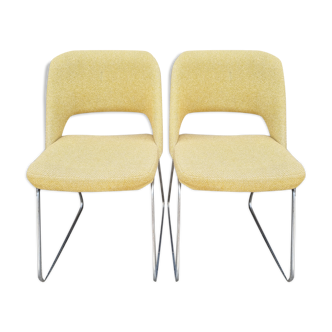 Pair of vintage conference chairs 70s