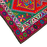 Handmade Decorative Oriental Red Runner Carpet 82 cm x 370 cm