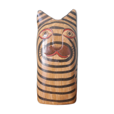 Statuette en bois style colonial