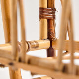 Bamboo magazine rack