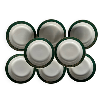 Digoin dessert plates