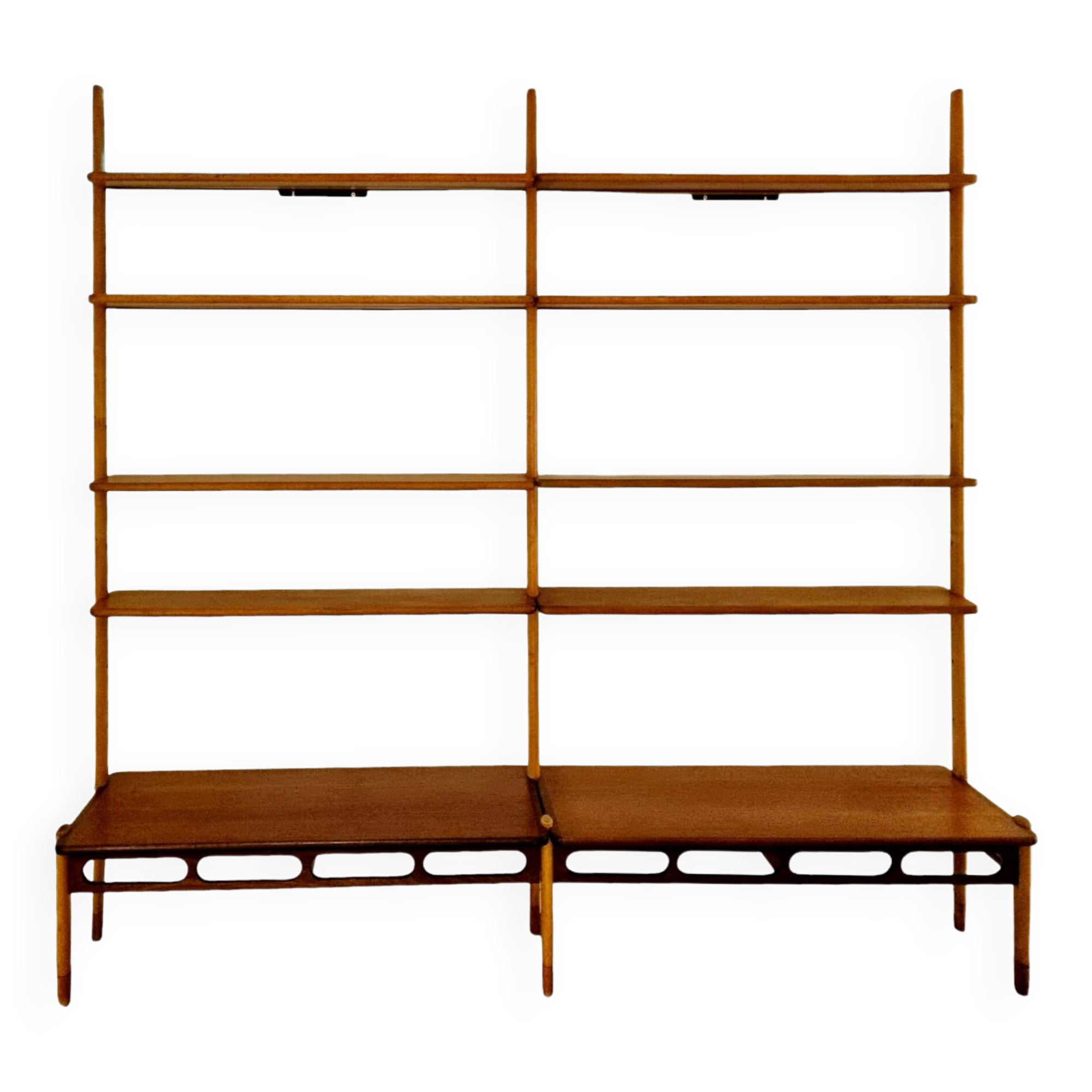 Scanflex William Watting shelving unit bookcase 1950s fifties Fristho Danish Dutch design