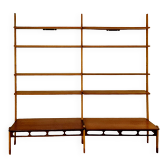 Scanflex William Watting shelving unit bookcase 1950s fifties Fristho Danish Dutch design