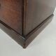 Commode haute de campagne George III / coffre sur coffre
