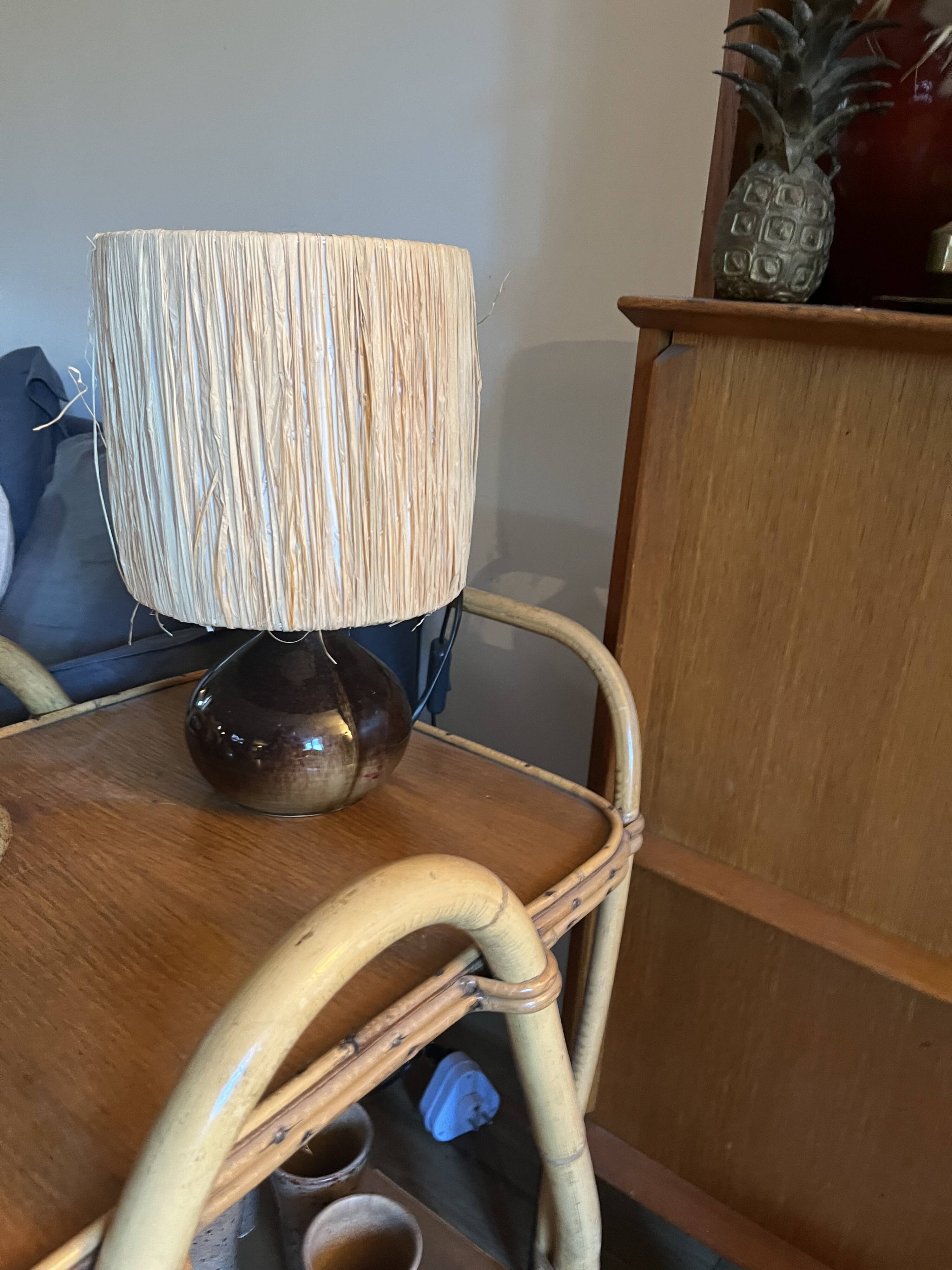 Vintage ceramic lamp