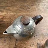 Art Deco pewter teapot set René Delavan