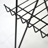 Tables d’appoint rétro en teck et métal