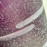 Vase Barbini Murano Violet - Vintage Signé