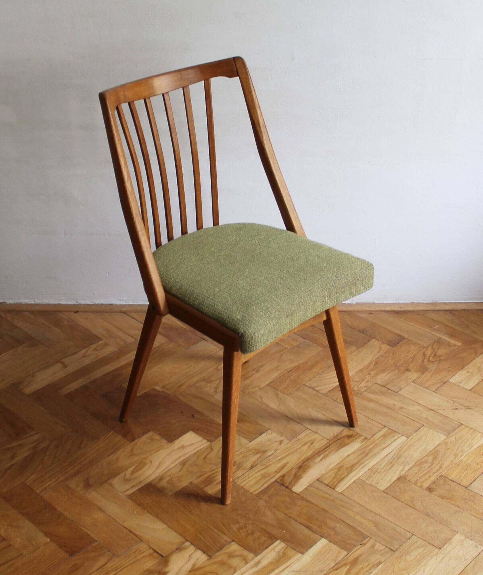 Set of Four 1960's Chairs by Antonin Suman for TON