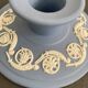 Jasperware porcelain candle holder by Wedgwood