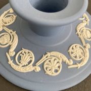 Jasperware porcelain candle holder by Wedgwood