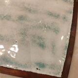 Isaac Lane Muse, brass and enamel plaque.