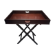 Mahogany Folding Butler Table