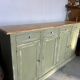 Old haberdashery counter – 4 doors, 4 drawers