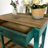 Old patinated table