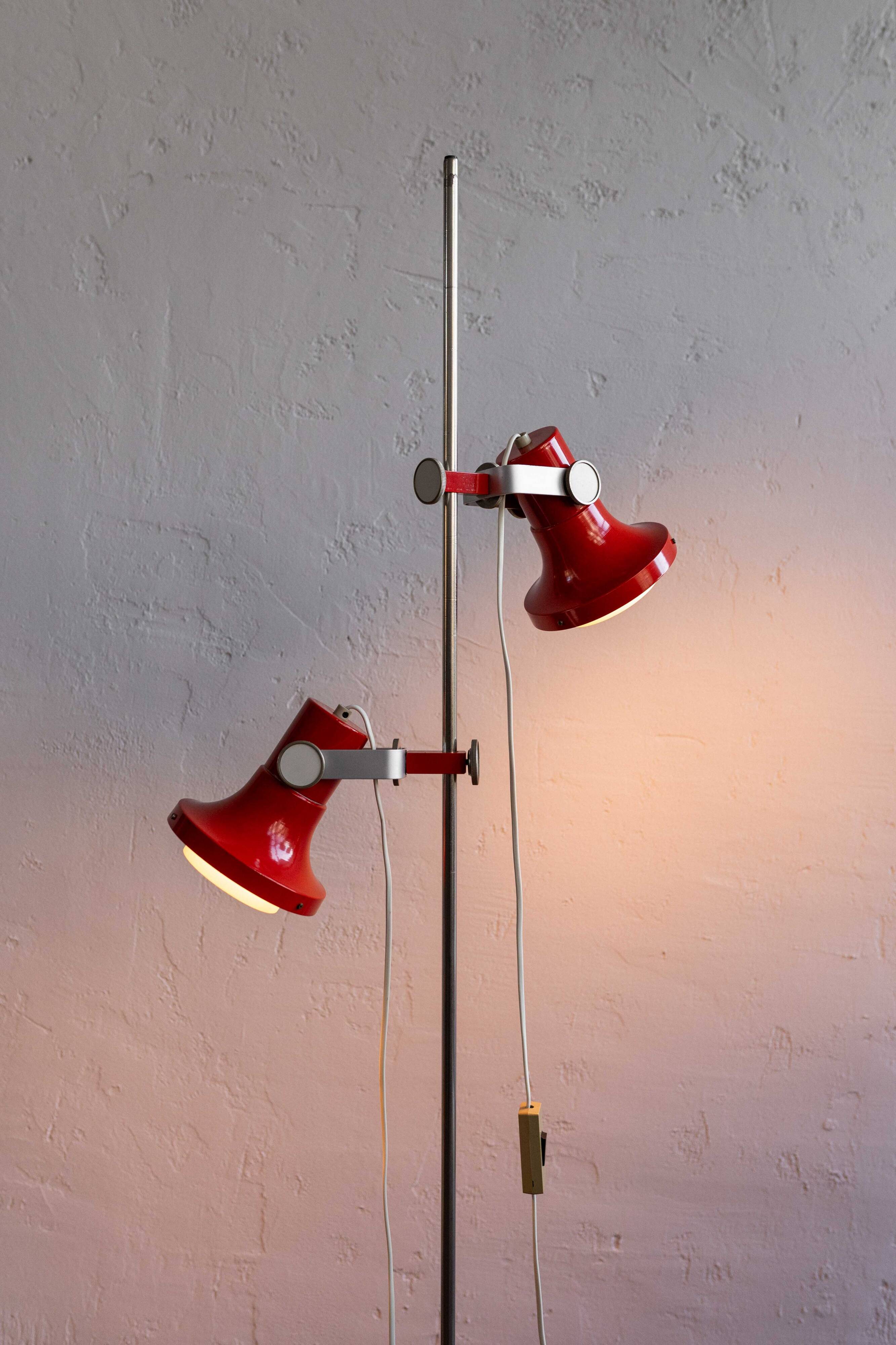 Vintage Czechoslovak Floor Lamp By Pavel Grus For Kamenický šenov, 1960s