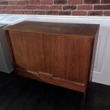Buffet haut vintage en teck 1960