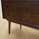 Walnut Secretary Desk 1960s Denmark with Drawers