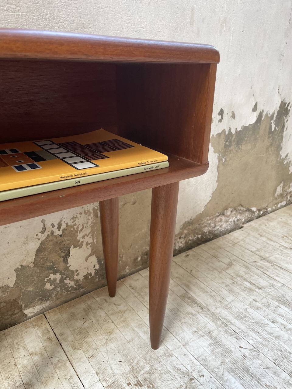 Paire de chevet scandinave en teck