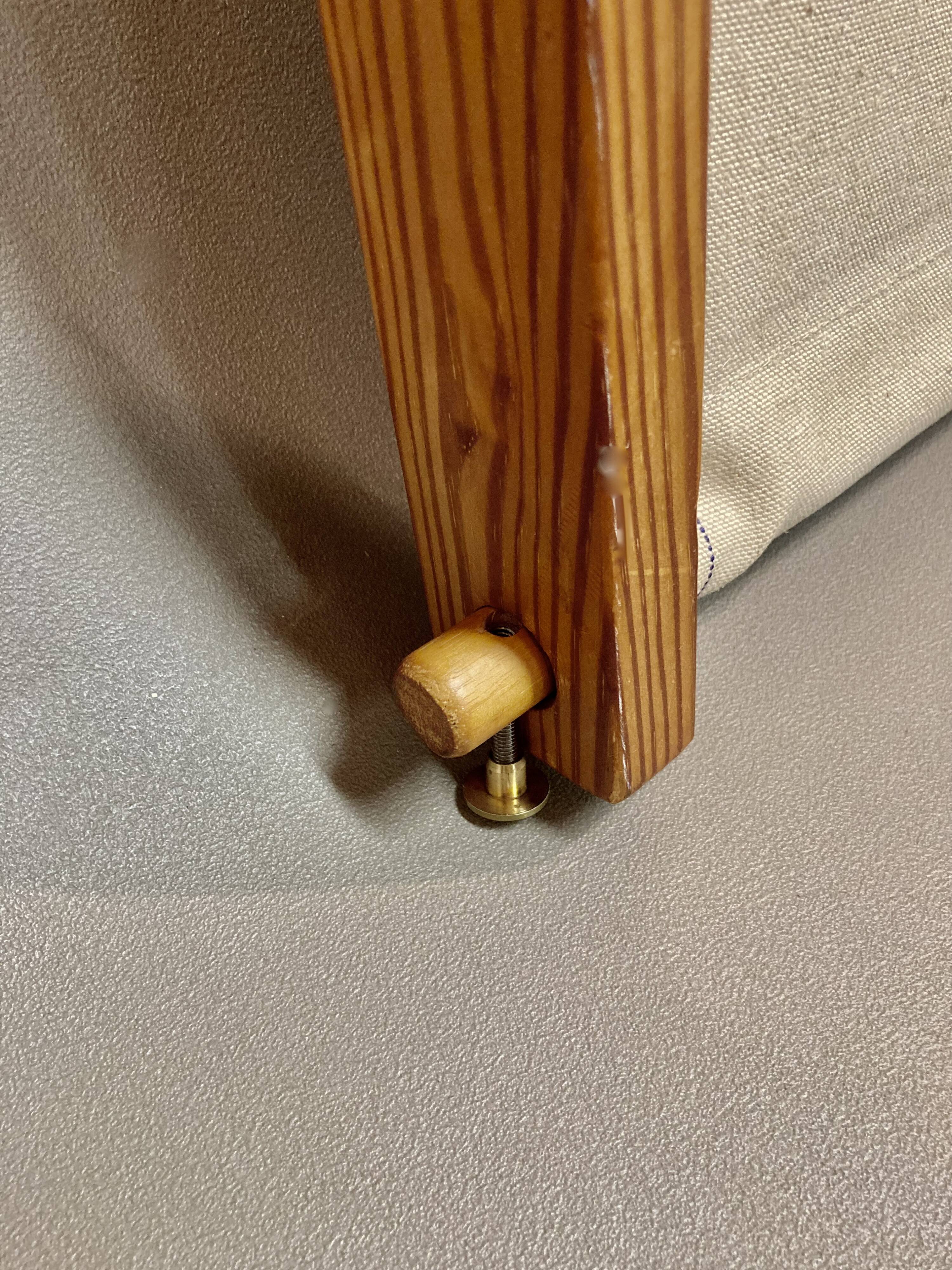 Scandinavian design magazine holder 1960