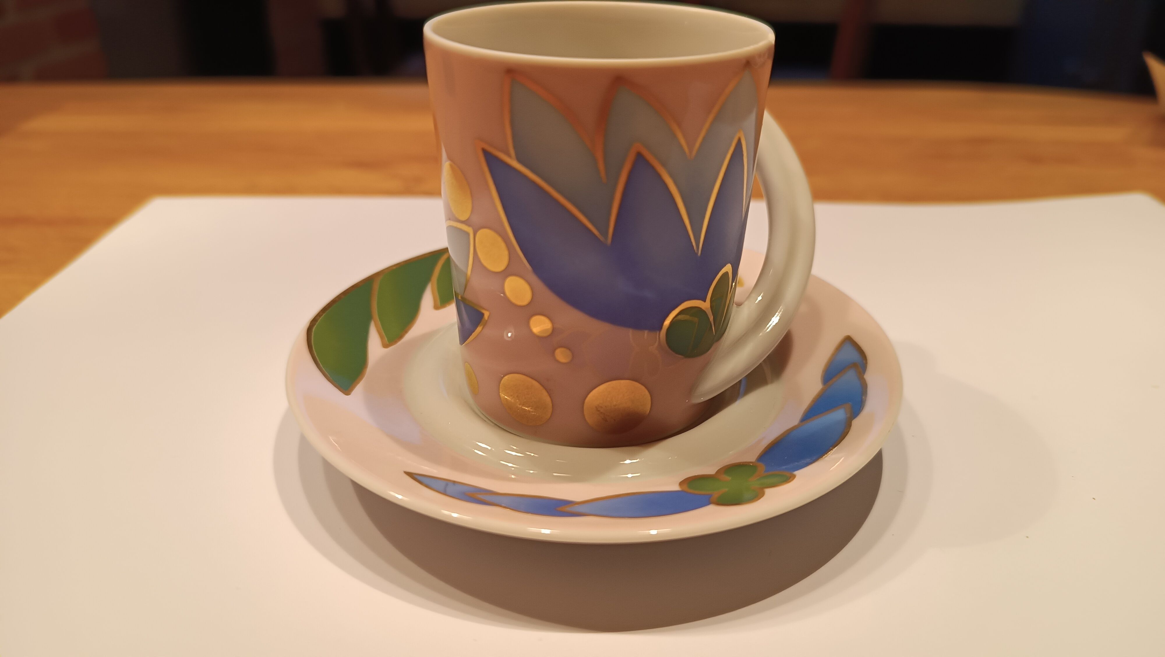 Rosenthal N°2 collector's cups, slightly chipped