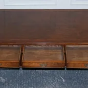 Large Georgian Coffee Table in Walnut Burr by Brights of Nettlebed London
