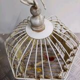 Pair of vintage bird cages